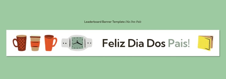 PSD diseño de plantillas para el día del padre
