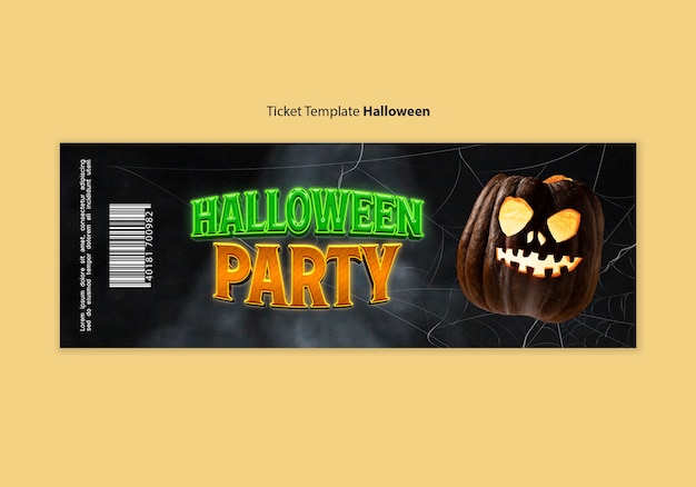 Diseño de plantillas de Halloween