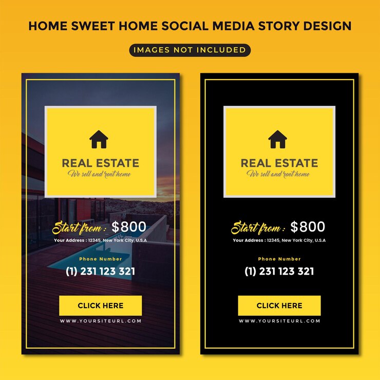 Diseño de plantillas de historias de redes sociales para anuncios de promoción, anuncios de banner, Instagram y Facebook