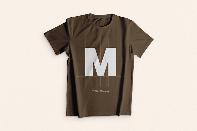 Diseño de plantillas de mockup de camisetas onduladas PSD