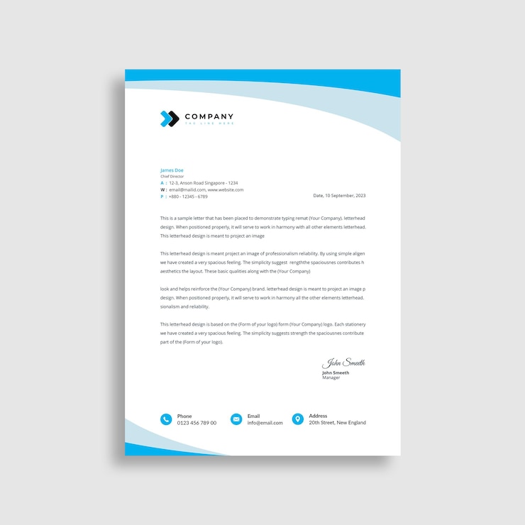 PSD diseño de plantillas de papel de carta de negocios modernos para empresas