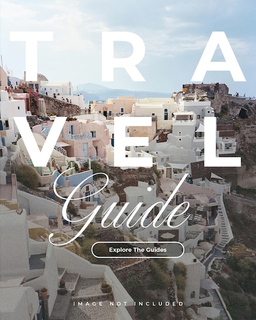 Diseño promocional de guías de viajes y visitas para redes sociales e Instagram