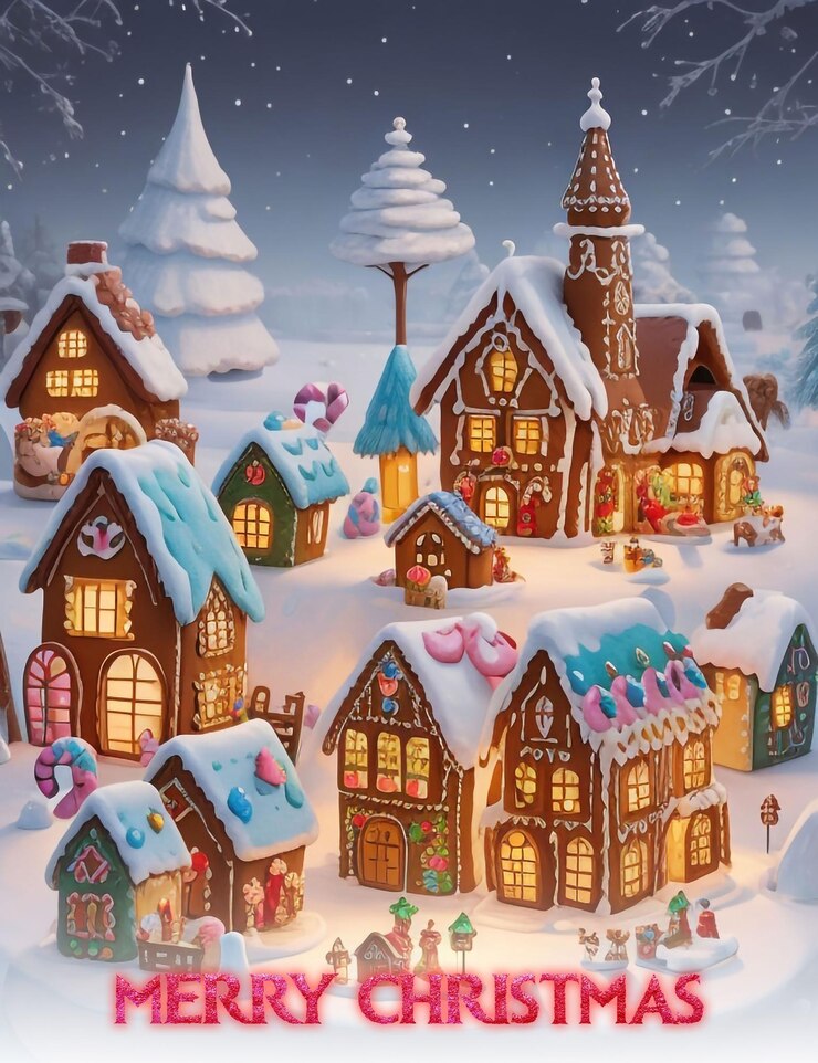 Diseño PSD de Navidad de alegría festiva