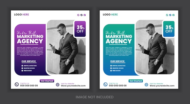 Diseño de publicaciones en redes sociales corporativas y promoción de negocios en Instagram