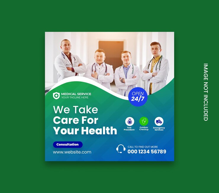 Diseño de redes sociales de atención médica médica