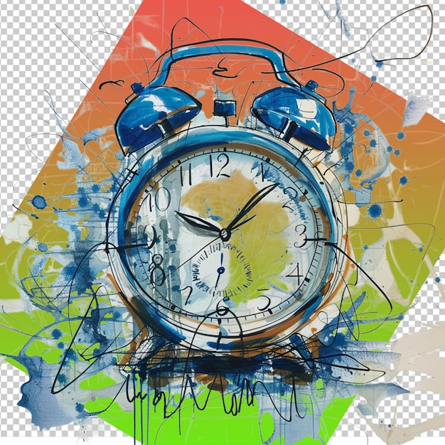 diseño de reloj de pared