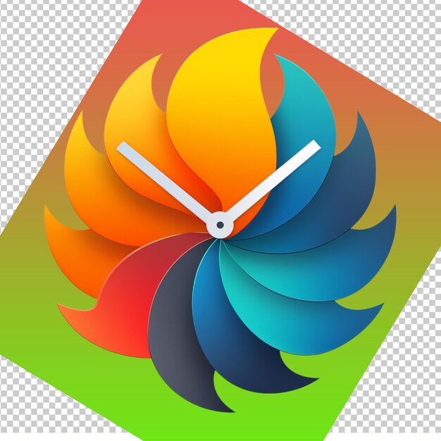 diseño de reloj de pared