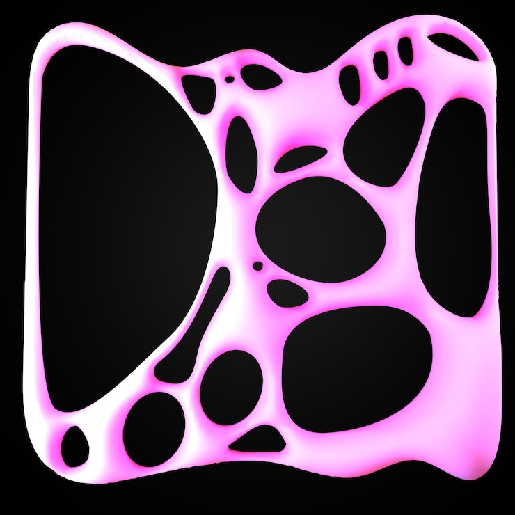PSD diseño de renderización tribal en 3d
