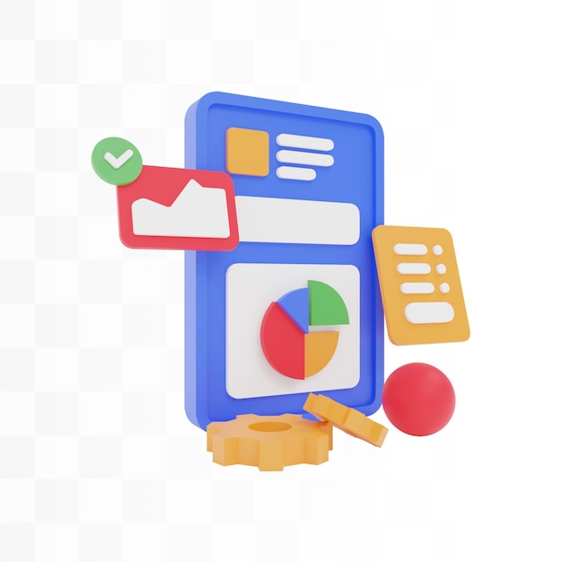 Diseño de sitio web de concepto de ilustración