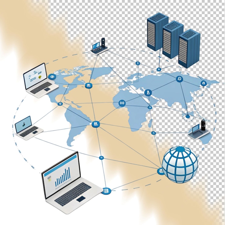 PSD diseño de sitios web en línea vectorial de iconos de computadora