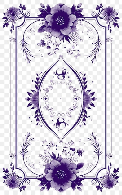 PSD diseño de tarjetas postales de invitación a la ducha de novia de psd con marco elegante diseño de tatuaje de corte cnc