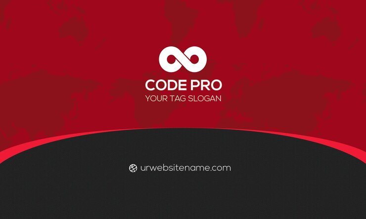 PSD diseño de tarjetas de visita code pro