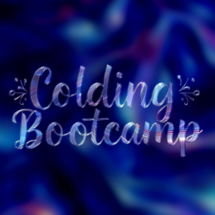 PSD diseño de texto 3d en fondo metálico holográfico cósmico con apariencia de fluido azul dis de fondo
