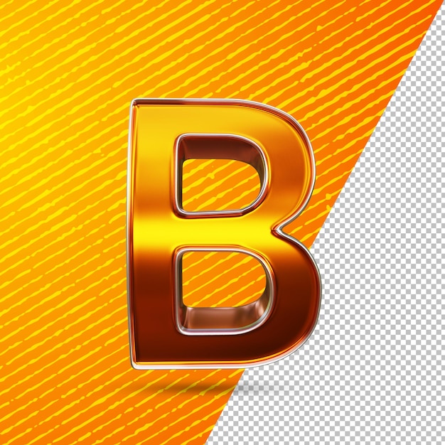 PSD diseño de texto dorado 3d