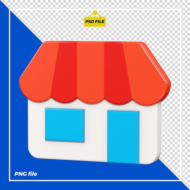 Diseño de tienda 3d