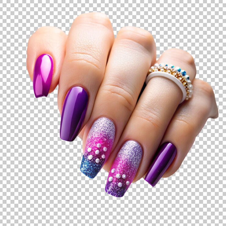 PSD el diseño de las uñas es hermoso.