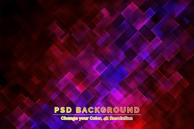 PSD diseño vectorial púrpura oscuro con líneas planas ilustración abstracta geométrica moderna