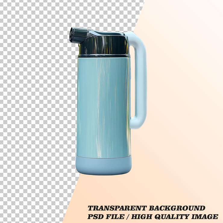 PSD dispensador de agua aislado en un archivo psd de fondo transparente