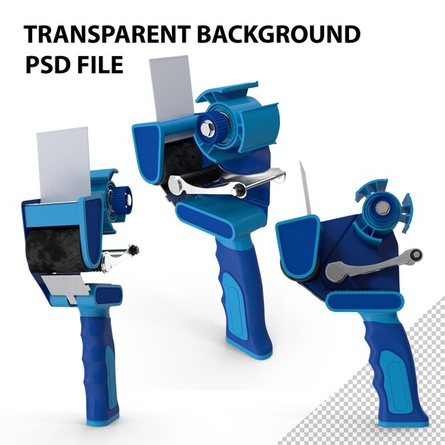 PSD dispensador de cinta de embalaje vacío png