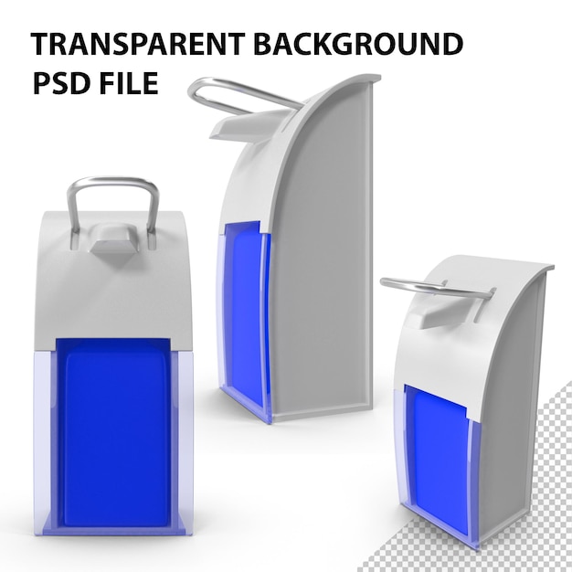Dispensador de desinfectantes para las manos