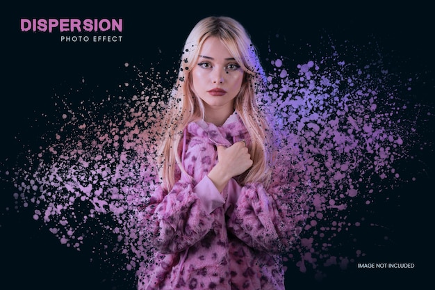 PSD dispersion photoshop action