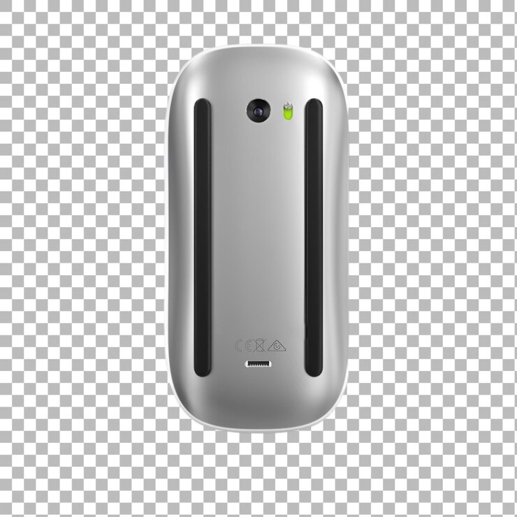 PSD un dispositivo moderno elegante con un diseño minimalista probablemente un teléfono inteligente o un dispositivo de comunicación