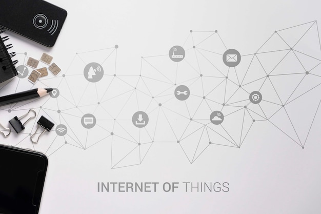 Dispositivos modernos com conexão wifi 5g