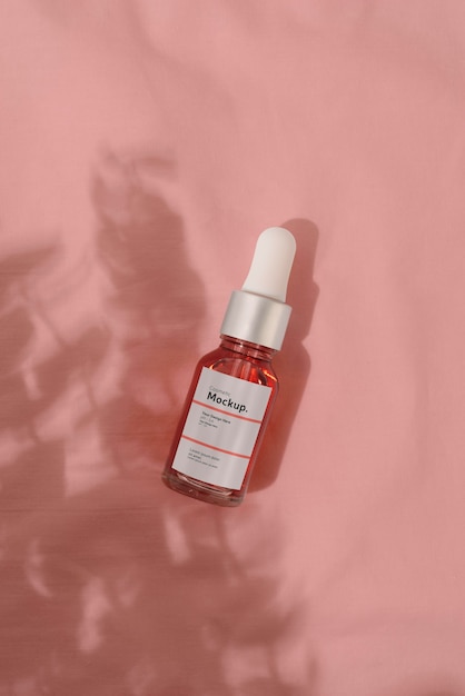 Disposizione del modello di contagocce cosmetico