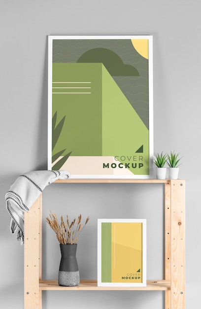 Disposizione di moderne cornici mock-up