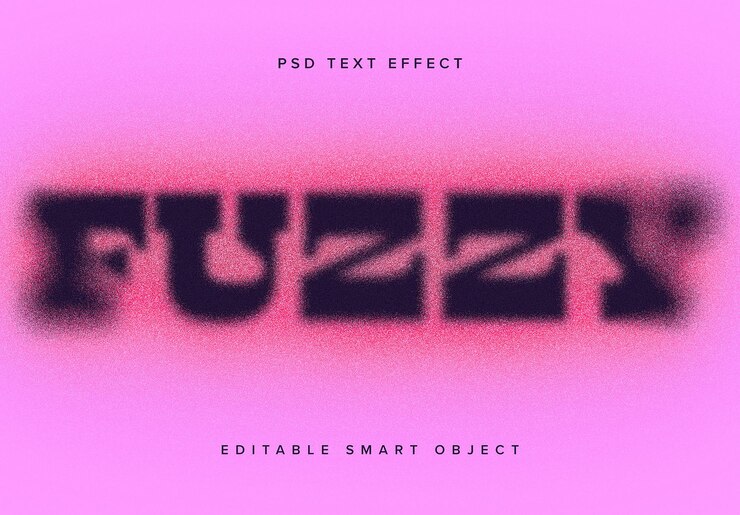 PSD dissolving text effect mockup (disolución de la maqueta de efecto de texto)