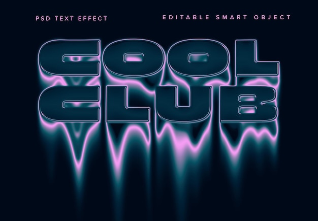 Dissolving Text Effect Mockup (Disolución de la maqueta de efecto de texto)
