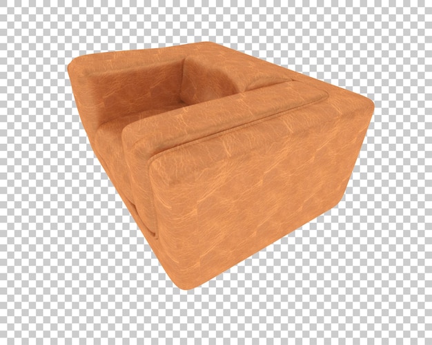 Divano moderno arancione