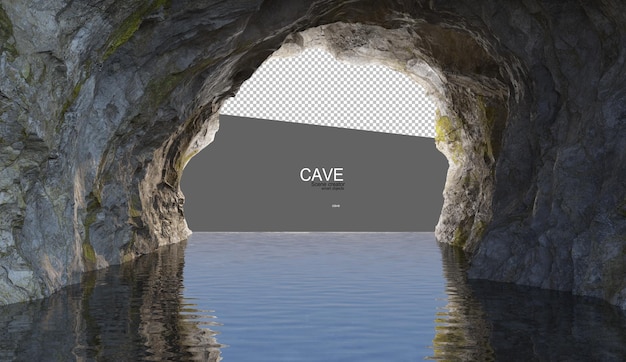 Diverses grottes rocheuses