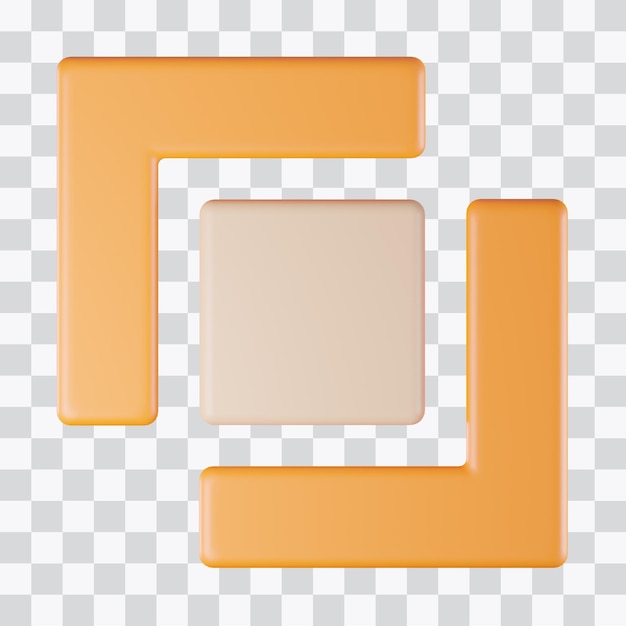 Dividir icono 3D