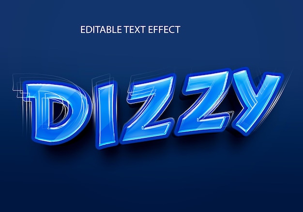 PSD dizzytextstyleeffet