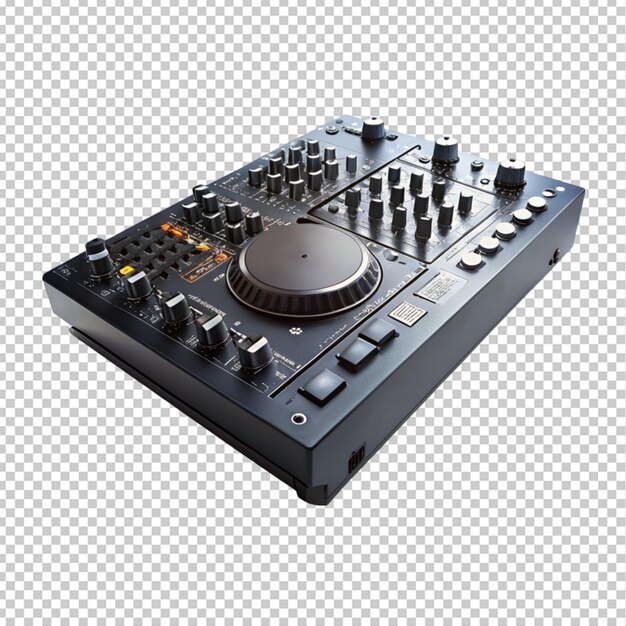 Dj Mixer Sur Un Fond Transparent