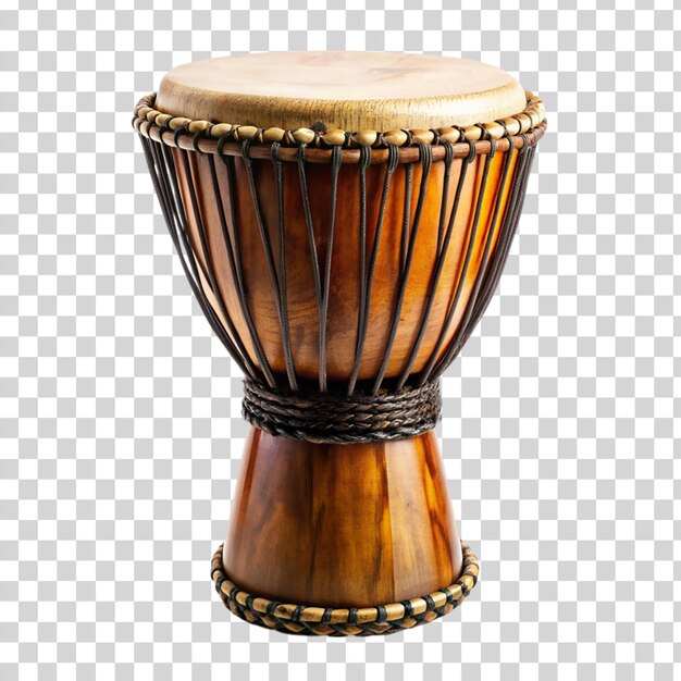 PSD djembe aislado en un fondo transparente