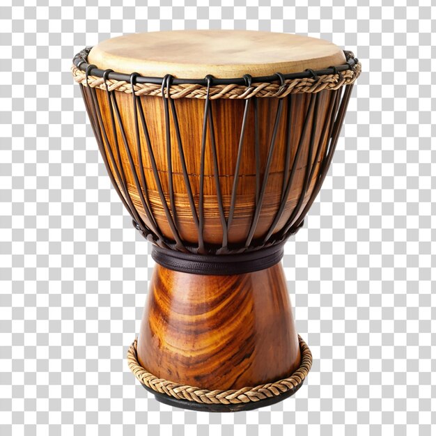 PSD djembe aislado en un fondo transparente