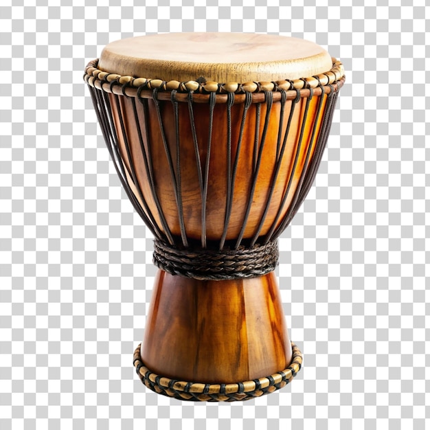 PSD djembe isolé sur un fond transparent