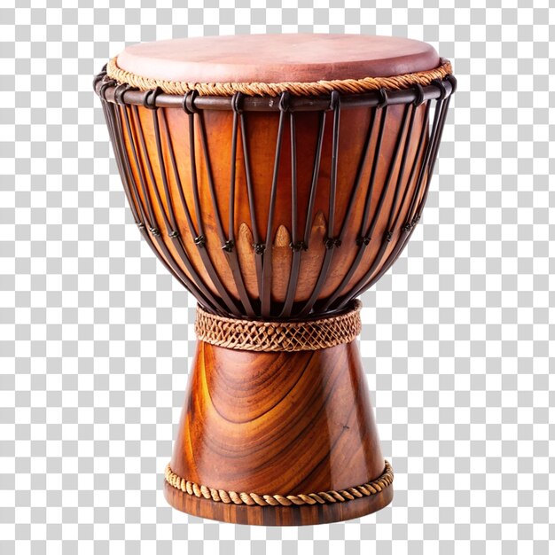 PSD djembe isolé sur un fond transparent