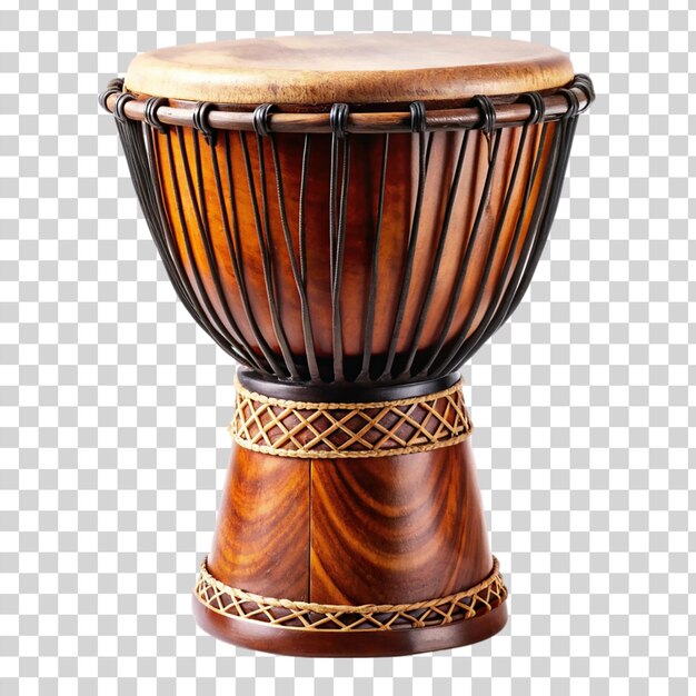 PSD djembe isolé sur un fond transparent