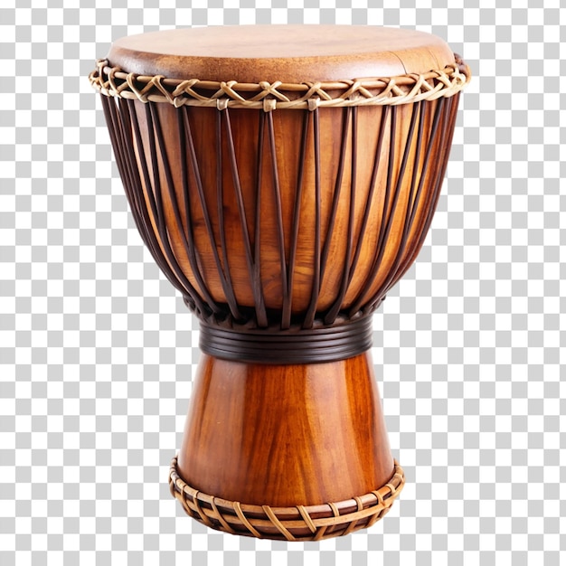 PSD djembe isolé sur un fond transparent