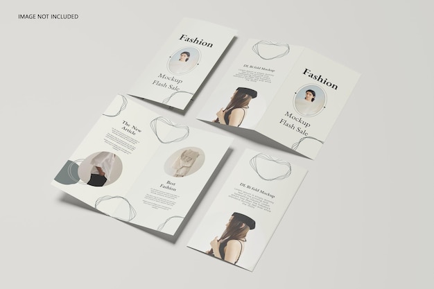 DL Bi-Fold Mockup