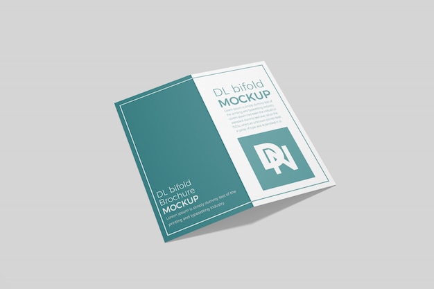 DL Bifold Broschürenmodell