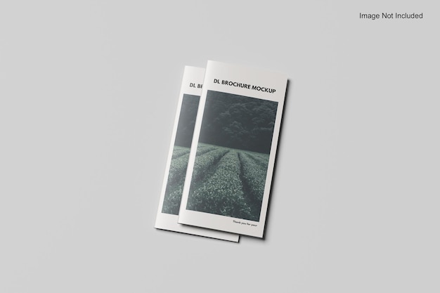 DL Brochure Magazine Mockup