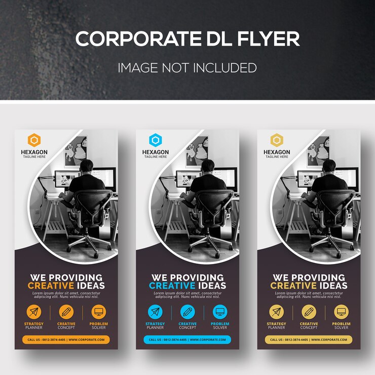 PSD dl flyer aziendale