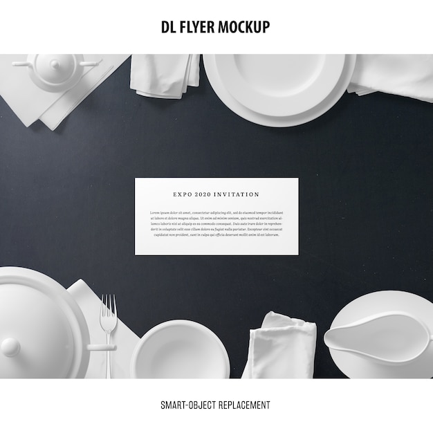 DL Flyer Mockup