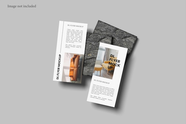 PSD dl flyer mockup