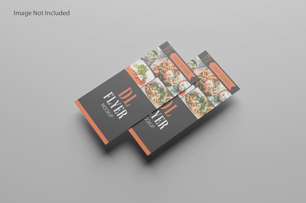 PSD dl flyer mockup