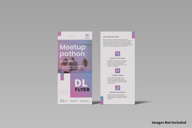 PSD dl-flyer-modell